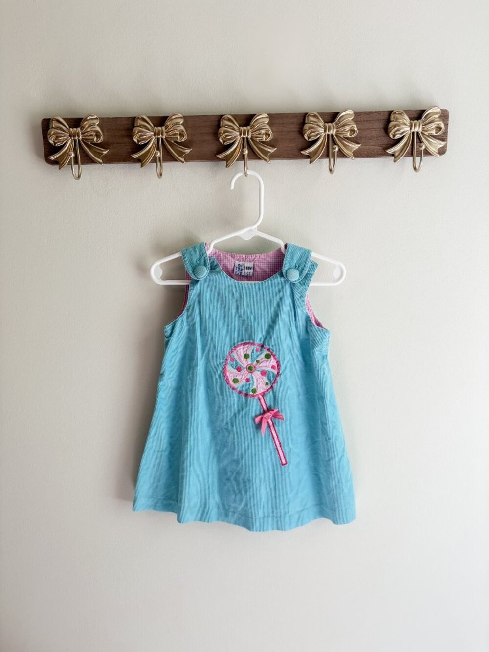 Oriental Express girls size 18 months candy cane dress